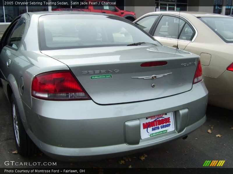 Satin Jade Pearl / Charcoal 2005 Chrysler Sebring Touring Sedan