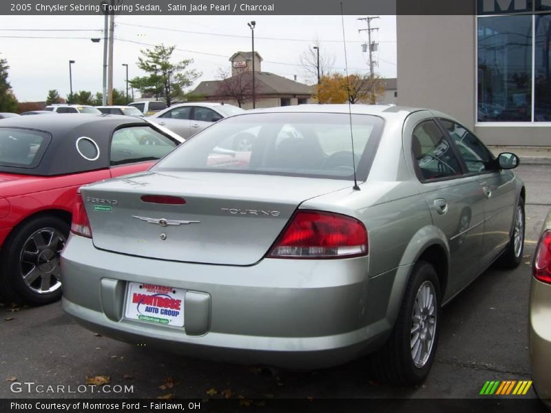 Satin Jade Pearl / Charcoal 2005 Chrysler Sebring Touring Sedan