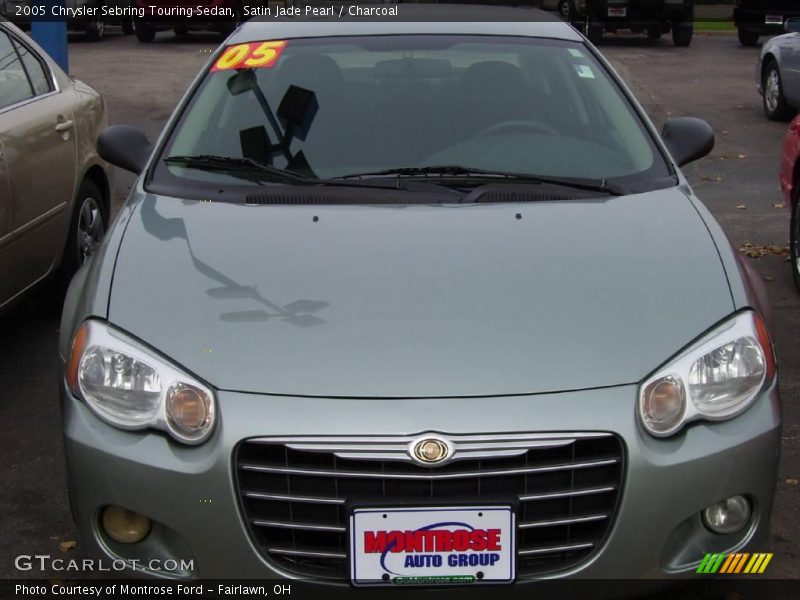 Satin Jade Pearl / Charcoal 2005 Chrysler Sebring Touring Sedan