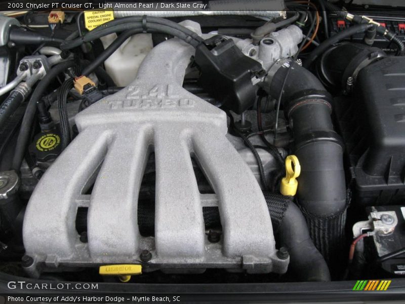 Light Almond Pearl / Dark Slate Gray 2003 Chrysler PT Cruiser GT
