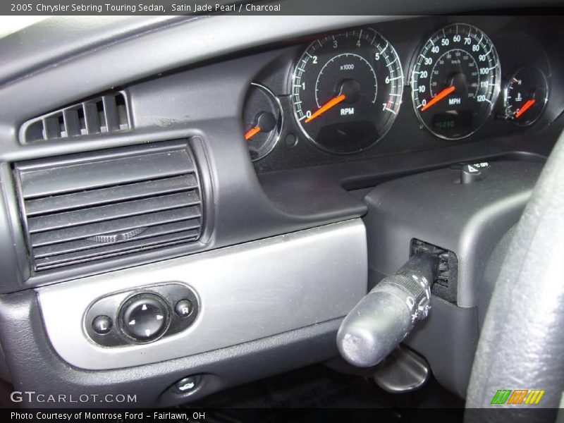 Satin Jade Pearl / Charcoal 2005 Chrysler Sebring Touring Sedan