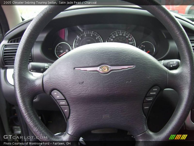 Satin Jade Pearl / Charcoal 2005 Chrysler Sebring Touring Sedan