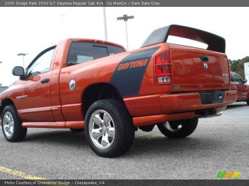 Go ManGo! / Dark Slate Gray 2005 Dodge Ram 1500 SLT Daytona Regular Cab 4x4