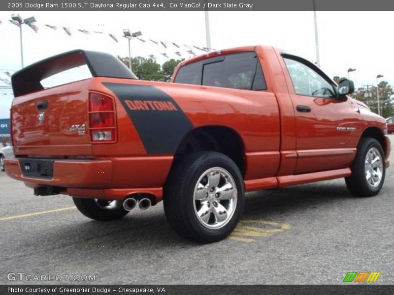 Go ManGo! / Dark Slate Gray 2005 Dodge Ram 1500 SLT Daytona Regular Cab 4x4