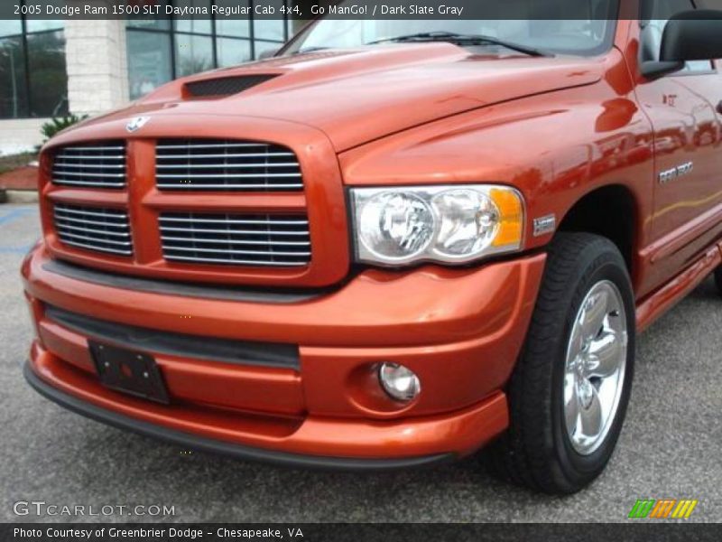 Go ManGo! / Dark Slate Gray 2005 Dodge Ram 1500 SLT Daytona Regular Cab 4x4