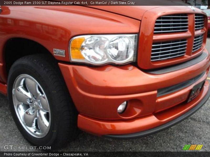 Go ManGo! / Dark Slate Gray 2005 Dodge Ram 1500 SLT Daytona Regular Cab 4x4