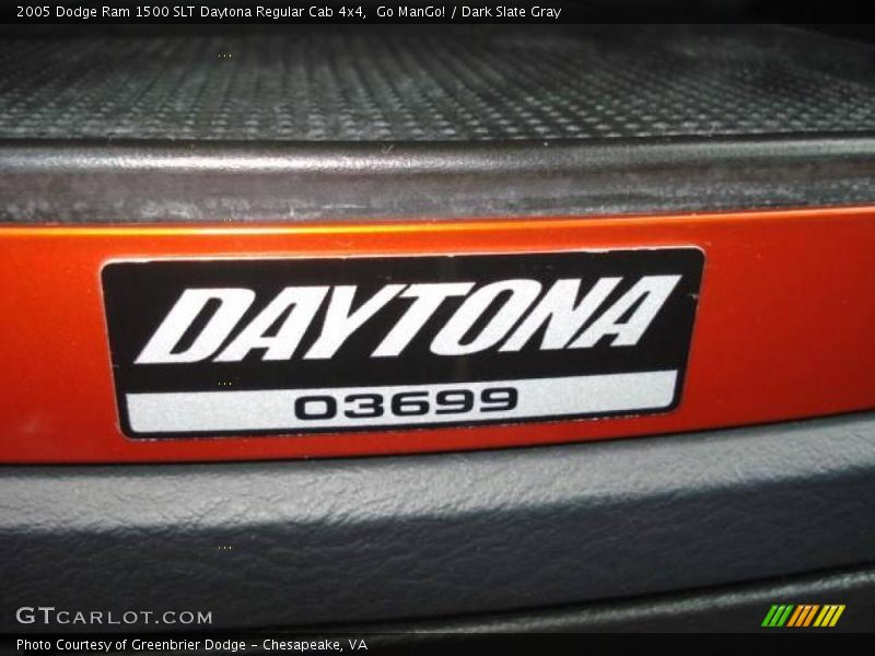 Go ManGo! / Dark Slate Gray 2005 Dodge Ram 1500 SLT Daytona Regular Cab 4x4