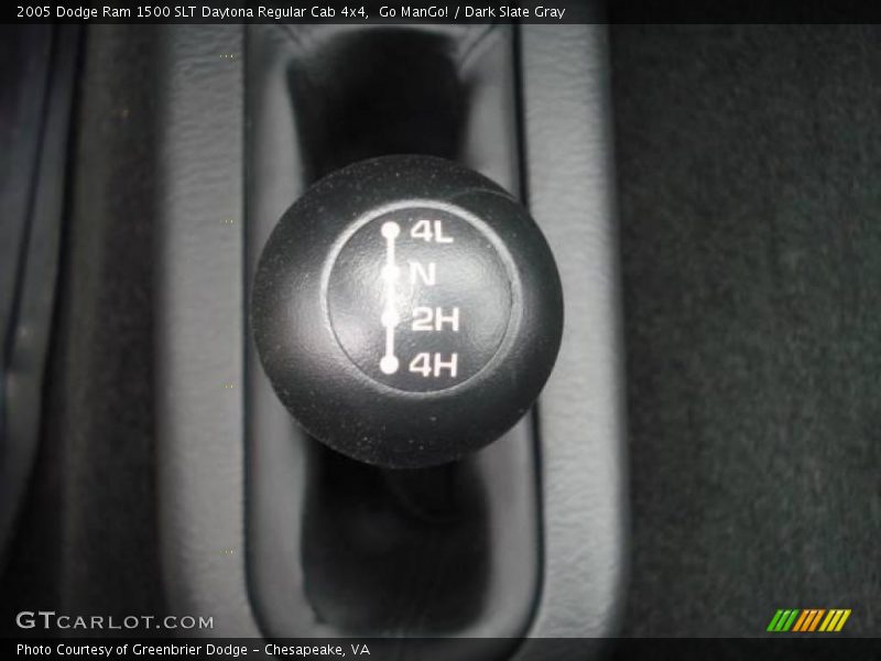 Go ManGo! / Dark Slate Gray 2005 Dodge Ram 1500 SLT Daytona Regular Cab 4x4