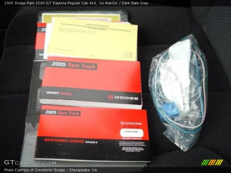 Go ManGo! / Dark Slate Gray 2005 Dodge Ram 1500 SLT Daytona Regular Cab 4x4