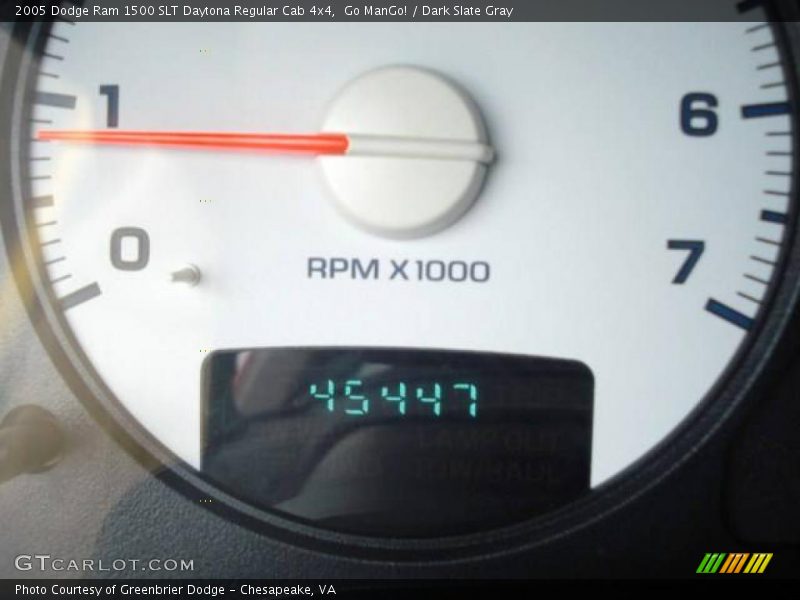 Go ManGo! / Dark Slate Gray 2005 Dodge Ram 1500 SLT Daytona Regular Cab 4x4