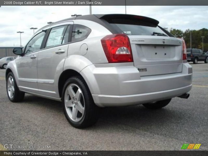 Bright Silver Metallic / Dark Slate Gray 2008 Dodge Caliber R/T