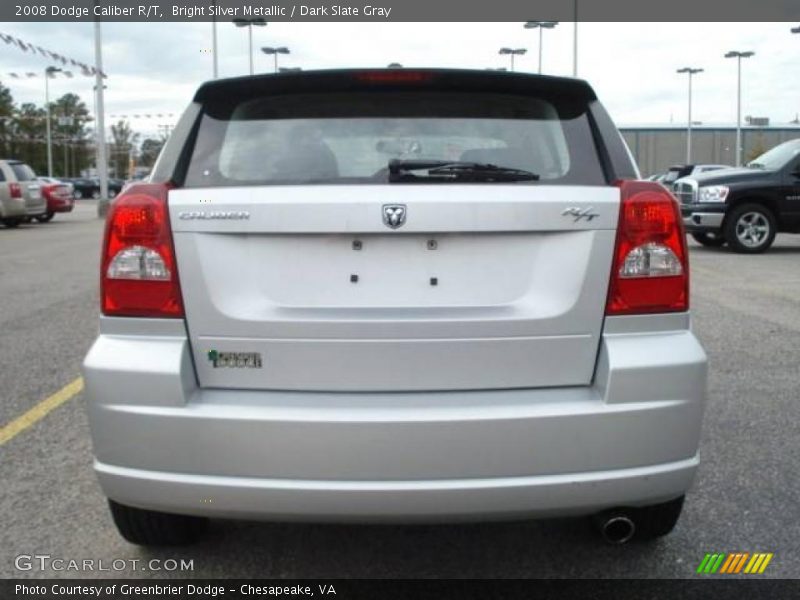 Bright Silver Metallic / Dark Slate Gray 2008 Dodge Caliber R/T