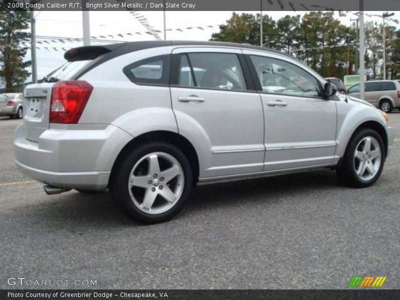 Bright Silver Metallic / Dark Slate Gray 2008 Dodge Caliber R/T