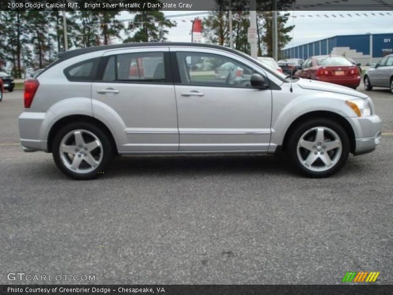 Bright Silver Metallic / Dark Slate Gray 2008 Dodge Caliber R/T