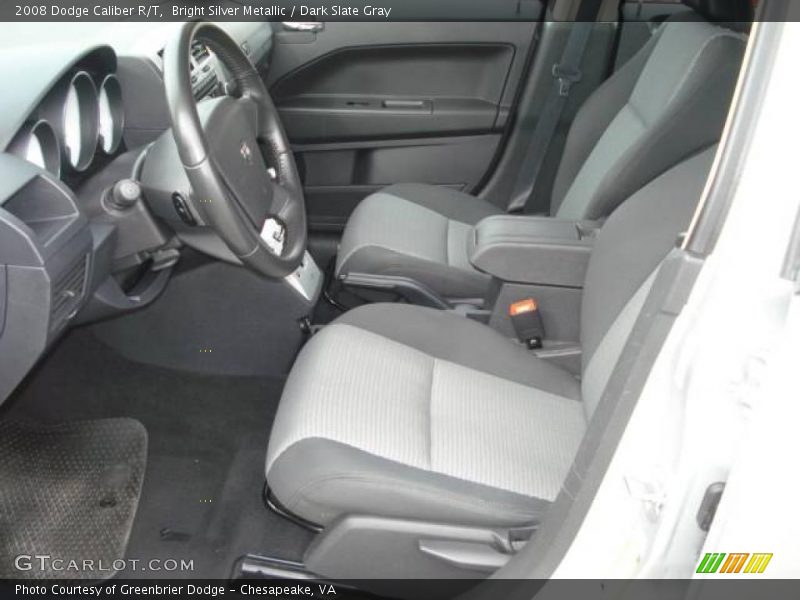 Bright Silver Metallic / Dark Slate Gray 2008 Dodge Caliber R/T