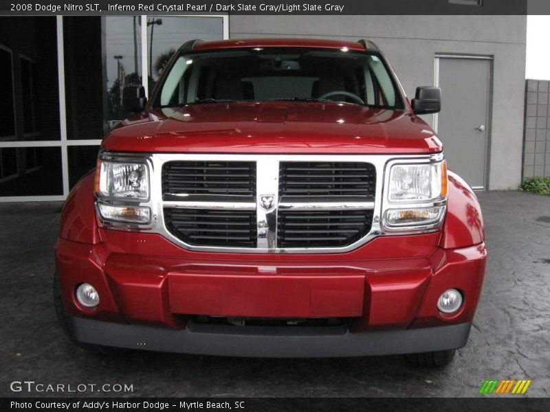 Inferno Red Crystal Pearl / Dark Slate Gray/Light Slate Gray 2008 Dodge Nitro SLT