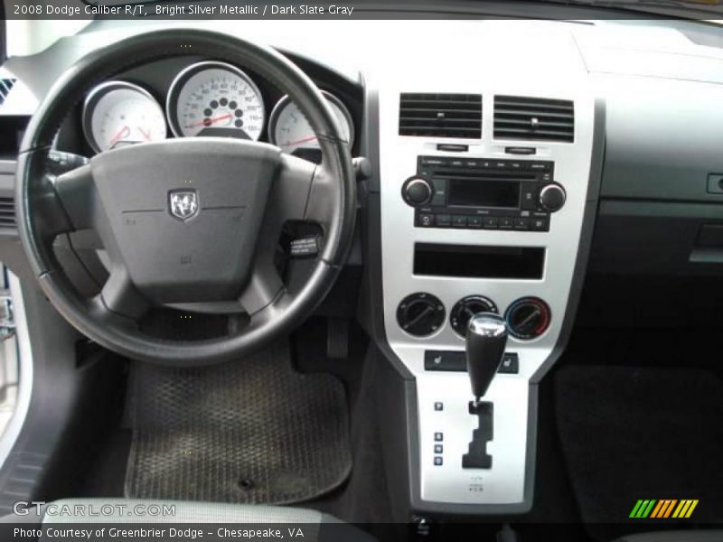 Bright Silver Metallic / Dark Slate Gray 2008 Dodge Caliber R/T