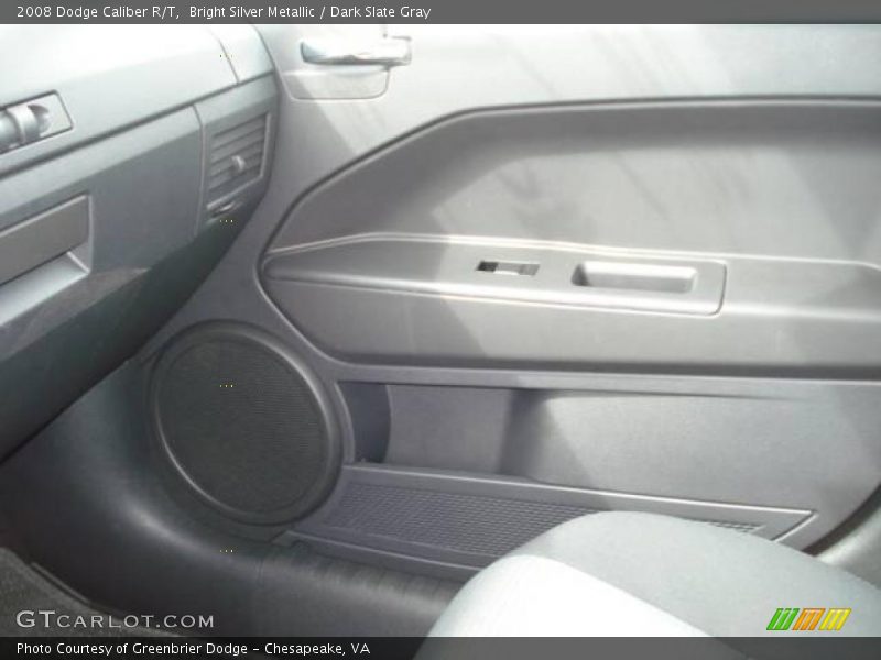 Bright Silver Metallic / Dark Slate Gray 2008 Dodge Caliber R/T