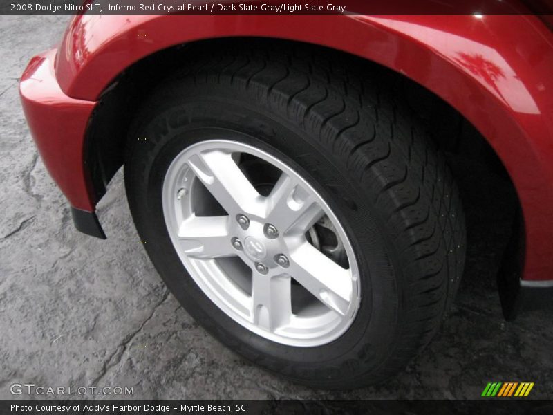 Inferno Red Crystal Pearl / Dark Slate Gray/Light Slate Gray 2008 Dodge Nitro SLT