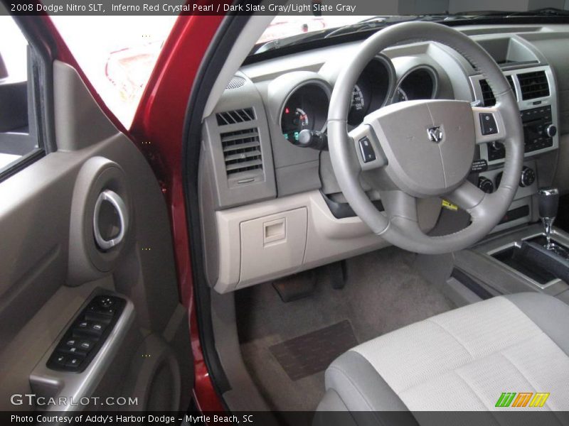 Inferno Red Crystal Pearl / Dark Slate Gray/Light Slate Gray 2008 Dodge Nitro SLT
