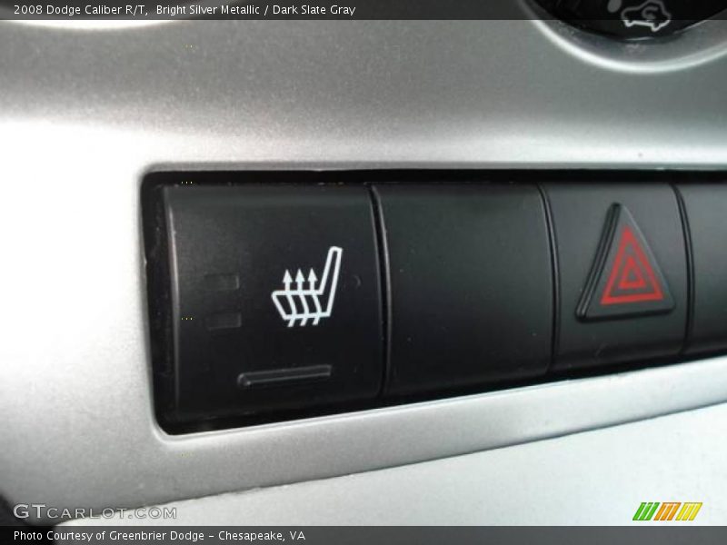 Bright Silver Metallic / Dark Slate Gray 2008 Dodge Caliber R/T