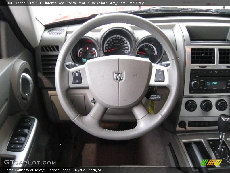 Inferno Red Crystal Pearl / Dark Slate Gray/Light Slate Gray 2008 Dodge Nitro SLT