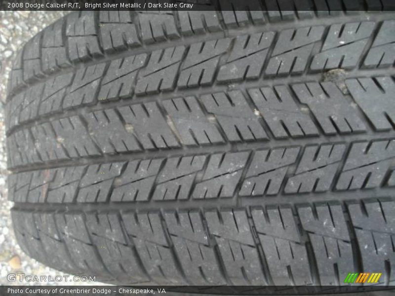 Bright Silver Metallic / Dark Slate Gray 2008 Dodge Caliber R/T
