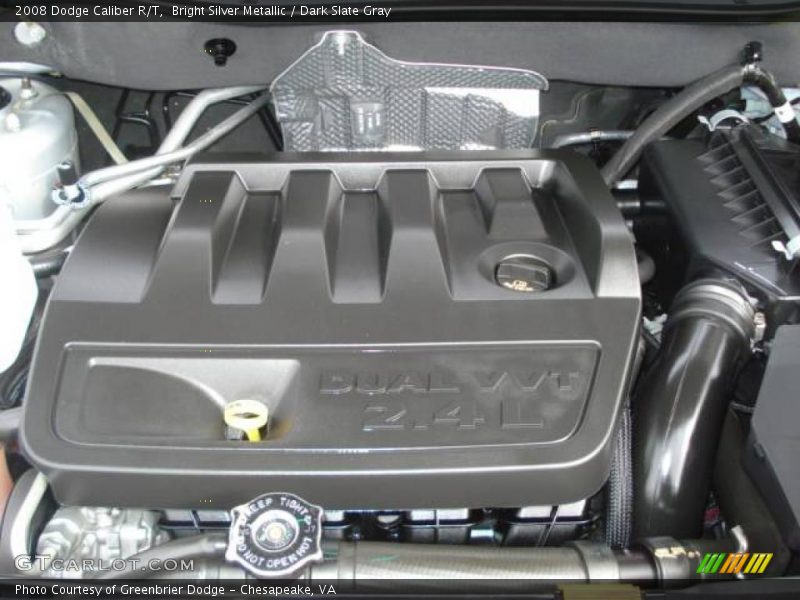 Bright Silver Metallic / Dark Slate Gray 2008 Dodge Caliber R/T