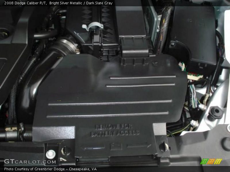 Bright Silver Metallic / Dark Slate Gray 2008 Dodge Caliber R/T
