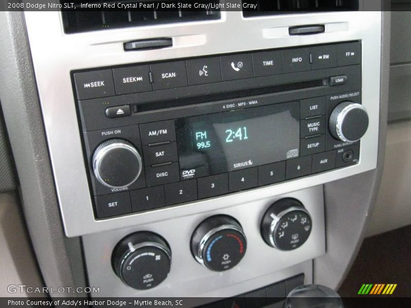 Inferno Red Crystal Pearl / Dark Slate Gray/Light Slate Gray 2008 Dodge Nitro SLT