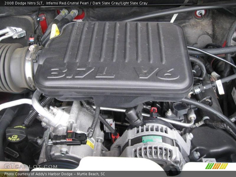 Inferno Red Crystal Pearl / Dark Slate Gray/Light Slate Gray 2008 Dodge Nitro SLT