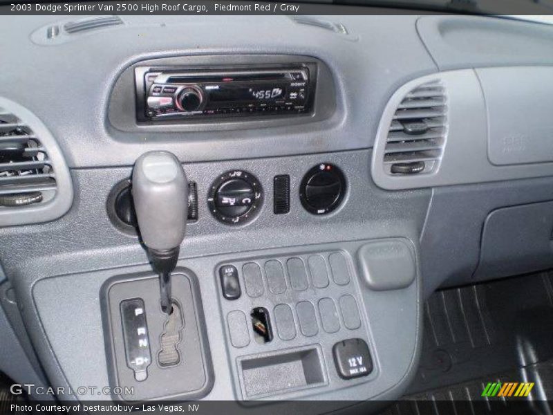Piedmont Red / Gray 2003 Dodge Sprinter Van 2500 High Roof Cargo
