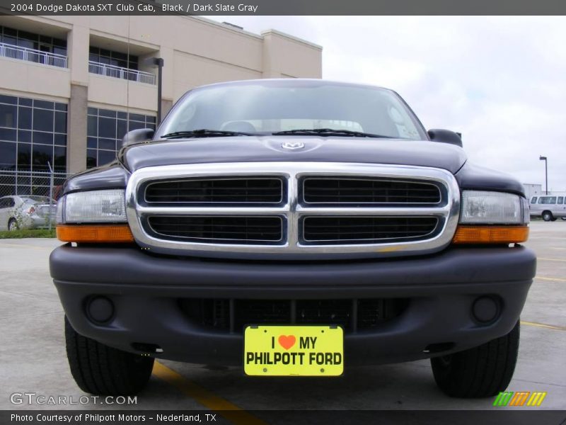 Black / Dark Slate Gray 2004 Dodge Dakota SXT Club Cab