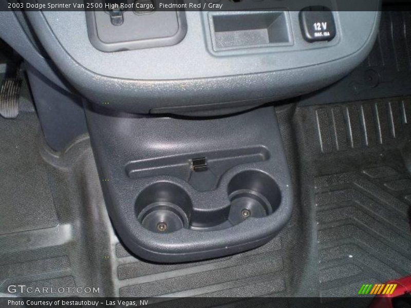 Piedmont Red / Gray 2003 Dodge Sprinter Van 2500 High Roof Cargo