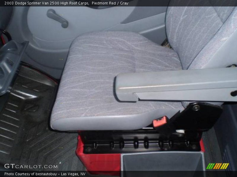 Piedmont Red / Gray 2003 Dodge Sprinter Van 2500 High Roof Cargo