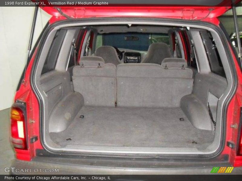 Vermillion Red / Medium Graphite 1998 Ford Explorer XL
