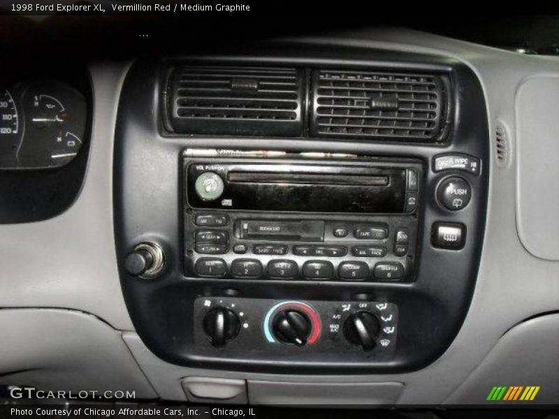 Vermillion Red / Medium Graphite 1998 Ford Explorer XL