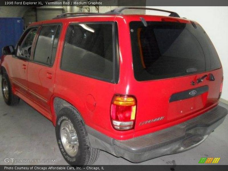Vermillion Red / Medium Graphite 1998 Ford Explorer XL