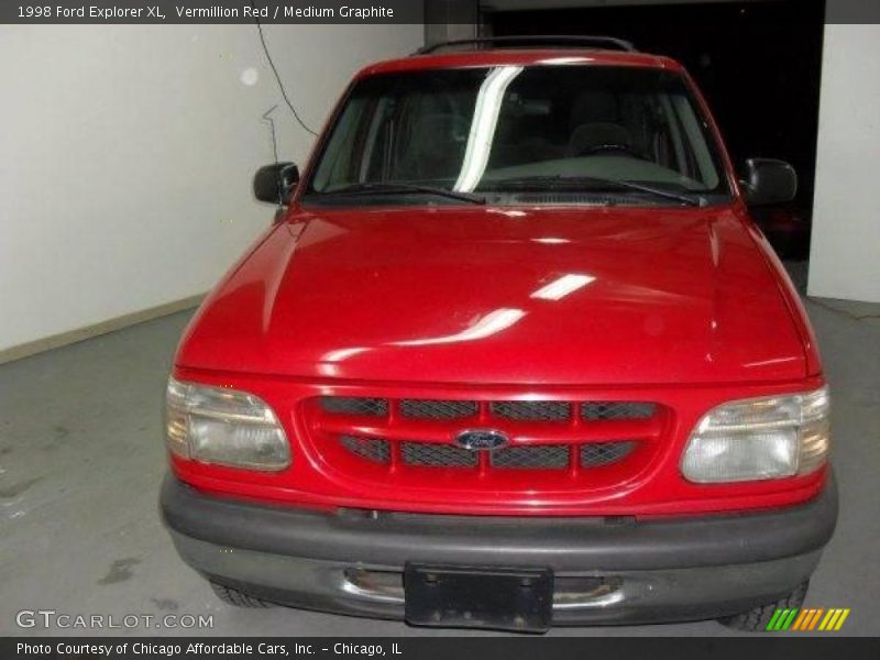 Vermillion Red / Medium Graphite 1998 Ford Explorer XL