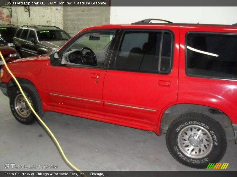 Vermillion Red / Medium Graphite 1998 Ford Explorer XL