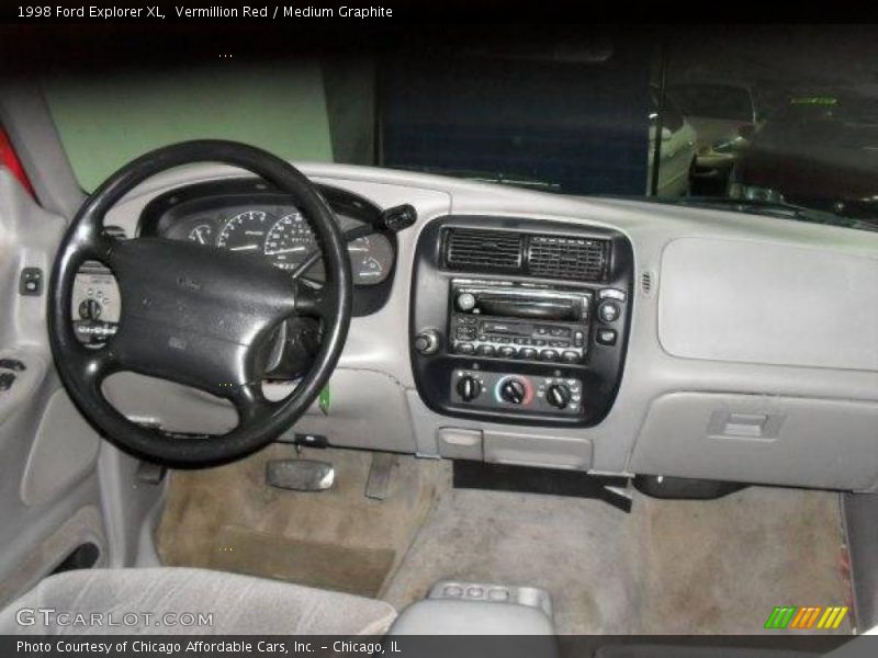 Vermillion Red / Medium Graphite 1998 Ford Explorer XL