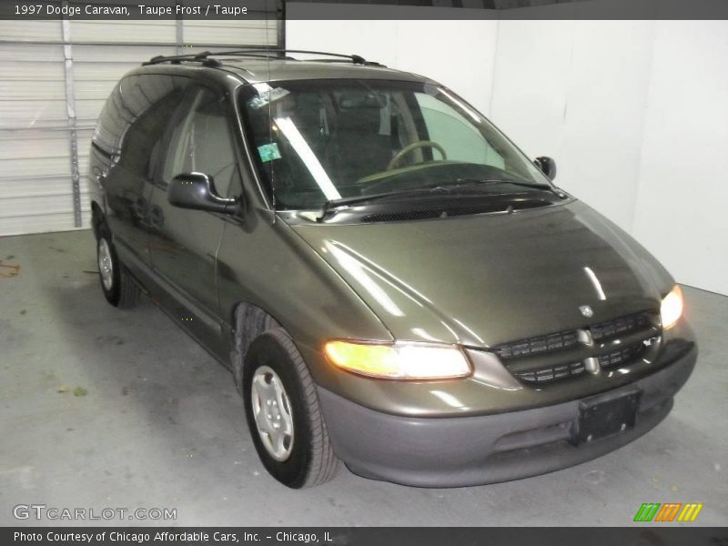 Taupe Frost / Taupe 1997 Dodge Caravan
