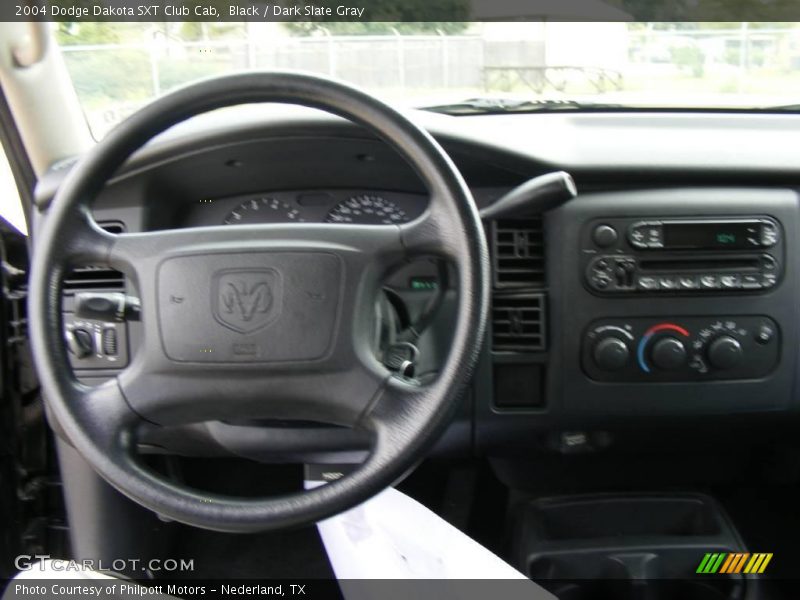 Black / Dark Slate Gray 2004 Dodge Dakota SXT Club Cab