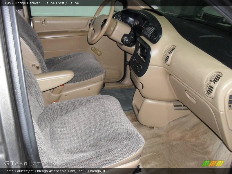 Taupe Frost / Taupe 1997 Dodge Caravan