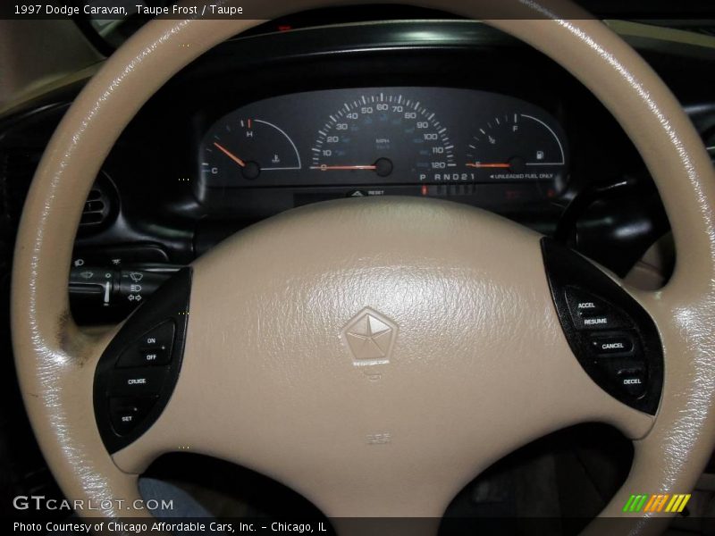 Taupe Frost / Taupe 1997 Dodge Caravan