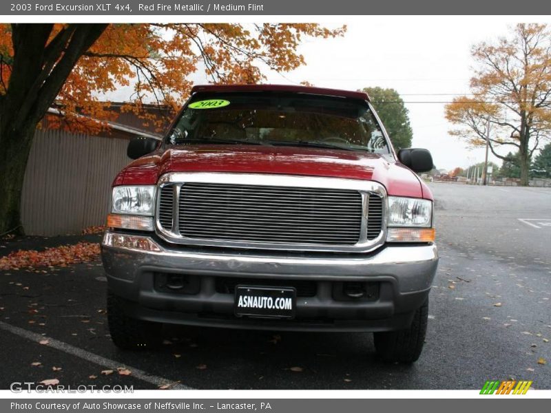 Red Fire Metallic / Medium Flint 2003 Ford Excursion XLT 4x4