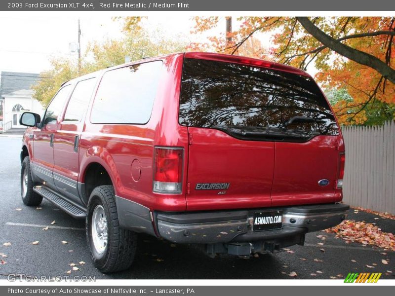 Red Fire Metallic / Medium Flint 2003 Ford Excursion XLT 4x4