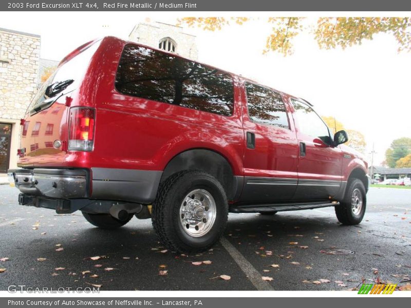 Red Fire Metallic / Medium Flint 2003 Ford Excursion XLT 4x4