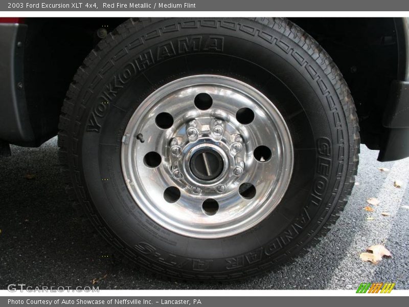 Red Fire Metallic / Medium Flint 2003 Ford Excursion XLT 4x4