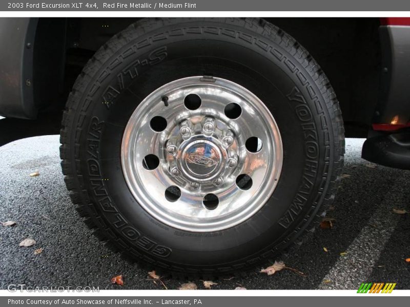 Red Fire Metallic / Medium Flint 2003 Ford Excursion XLT 4x4